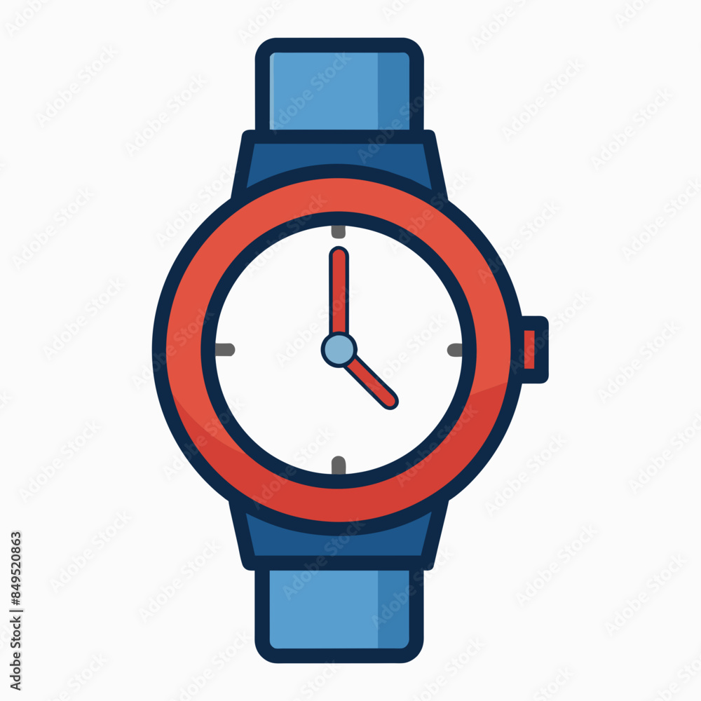 Watch Vector Illustration Icon Watch Vector Illustration Icon