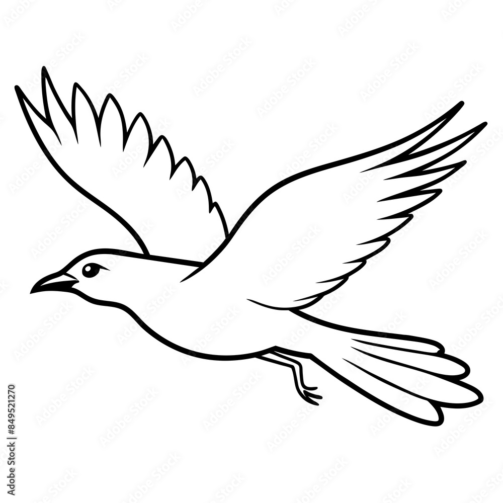 Obraz premium dove of peace vector