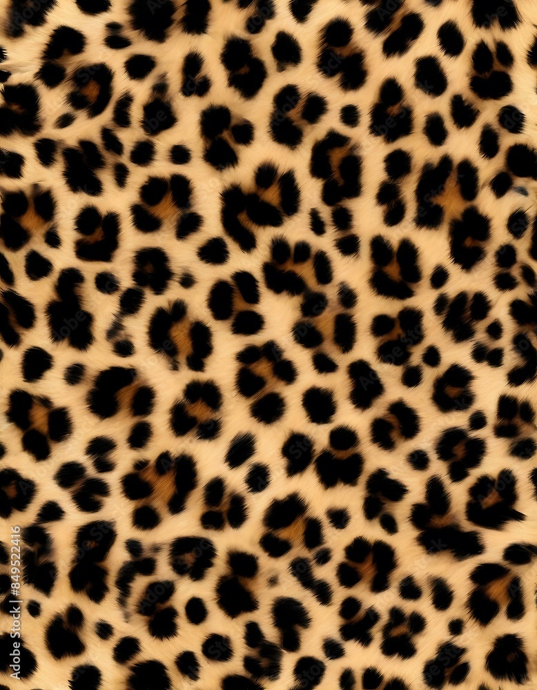 Fototapeta premium Leopard skin texture, leopard spot texture background, stylish design