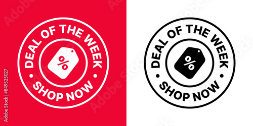 deal of the week shop now sale set colorful stamp