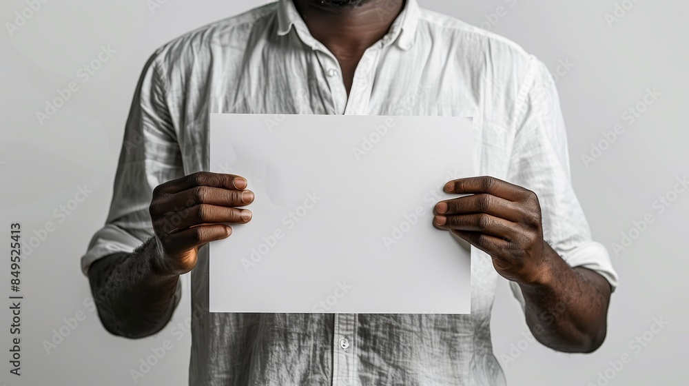 Isolated hands holding paper, studio light, detailed skin textures, white backdrop, minimalistic design Isolated hands holding paper, studio light, detailed skin textures, white backdrop, minimalistic design