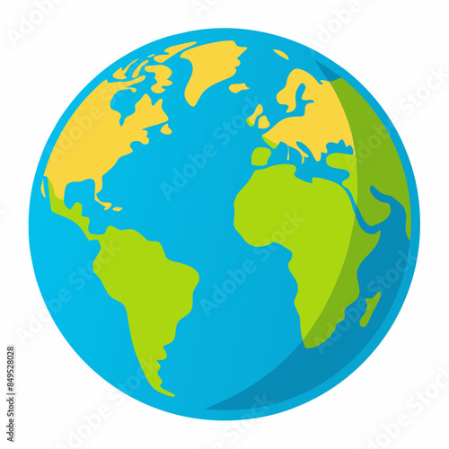 Globe Vector Illustration Icon high resolution 