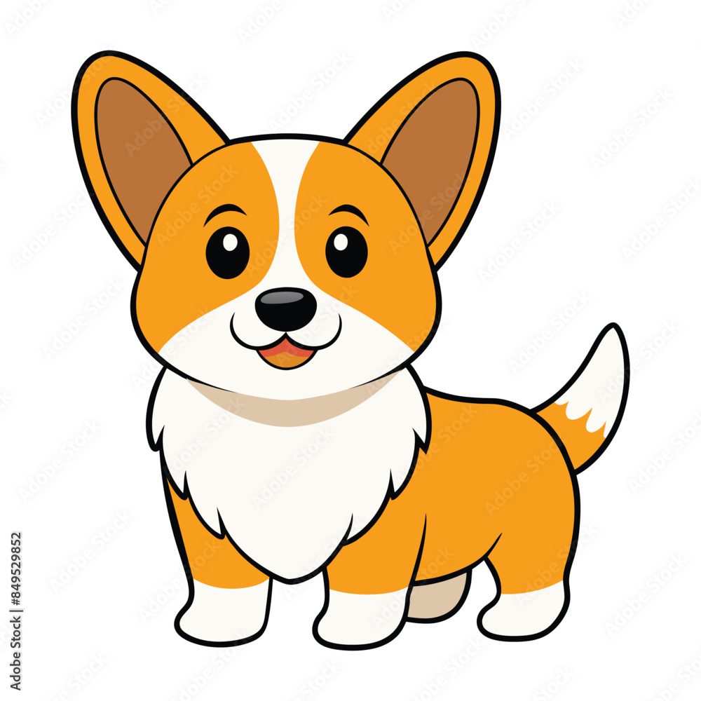 vector dog of peace art cartoon style vector dog of peace art cartoon style