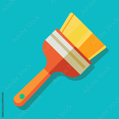 Paintbrush Vector Illustration Icon 