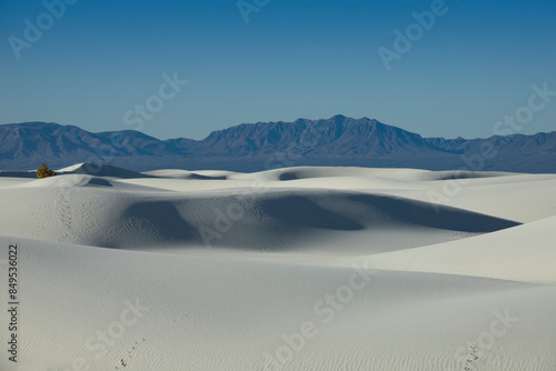 Gypsum Dunes at White Sands National Park, New Mexico