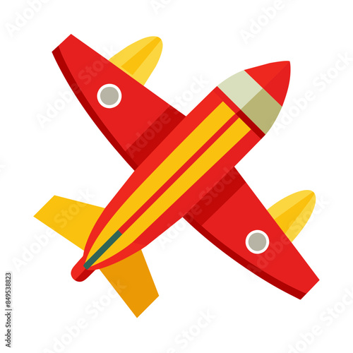 Airplane Vector Illustration Icon