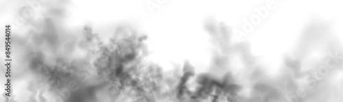 Fog or smoke isolated transparent special effect. Cutout clean white cloud transparent backgrounds special effect 3d illustration.	