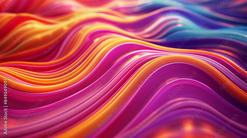 Flowing, wavy lines with intense colors that give it dynamics and energy. It is an excellent choice for background arrangements and graphic designs. Flowing, wavy lines with intense colors that give it dynamics and energy. It is an excellent choice for background arrangements and graphic designs.