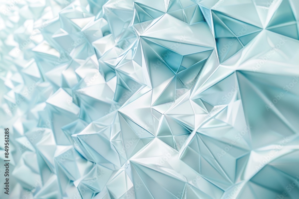 Origami Paper Wall Close-Up Origami Paper Wall Close-Up