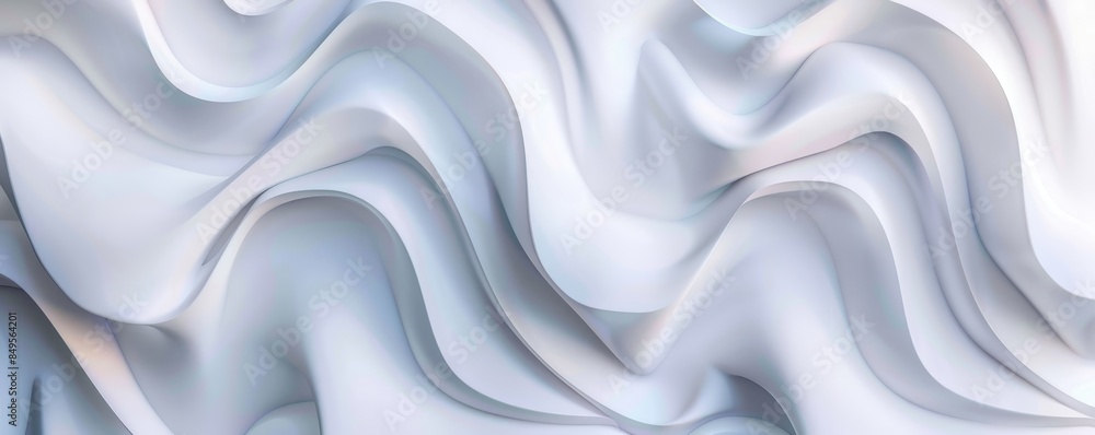 Fototapeta premium Modern white abstract background for posters, web templates, and backdrops.