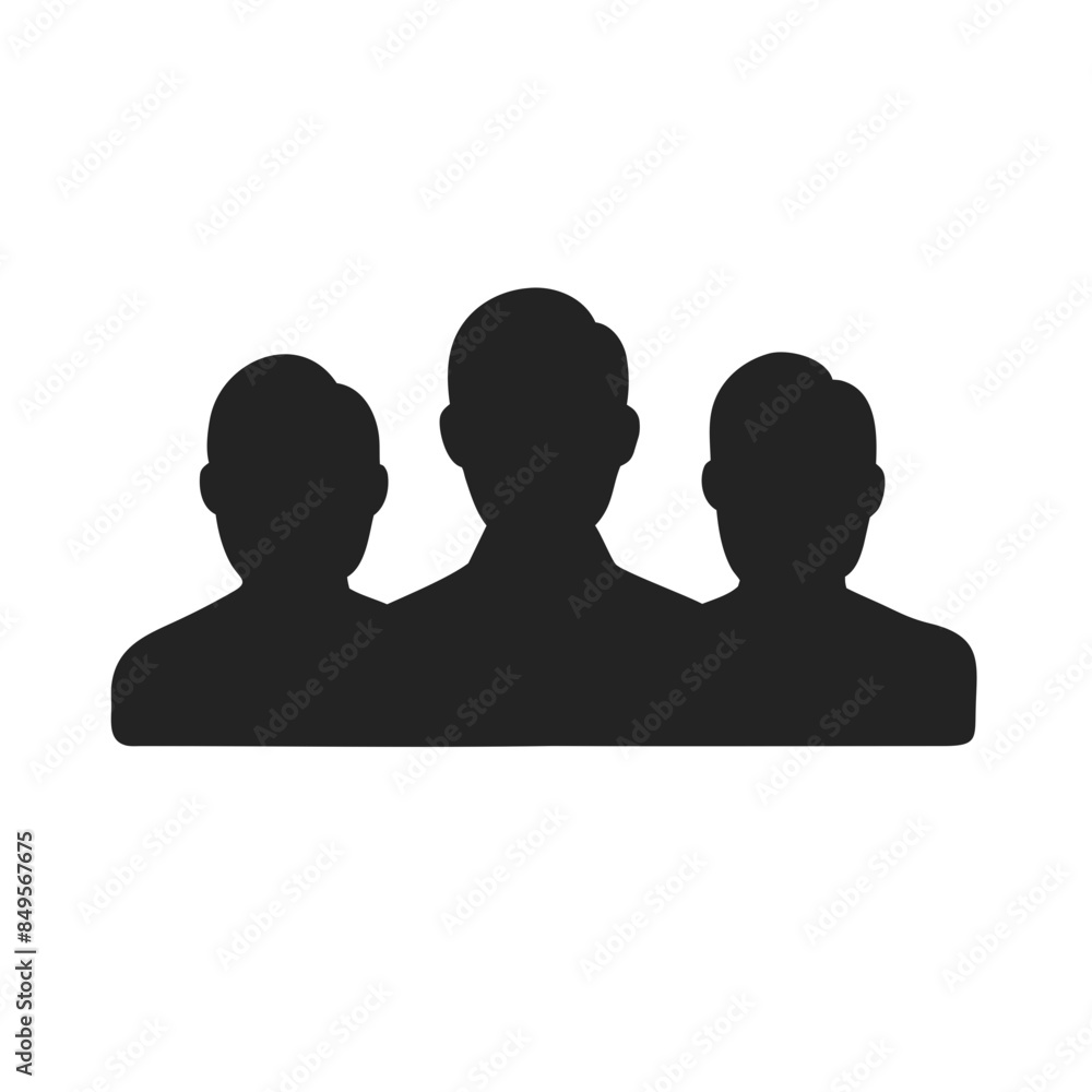 Fototapeta premium people icon vector