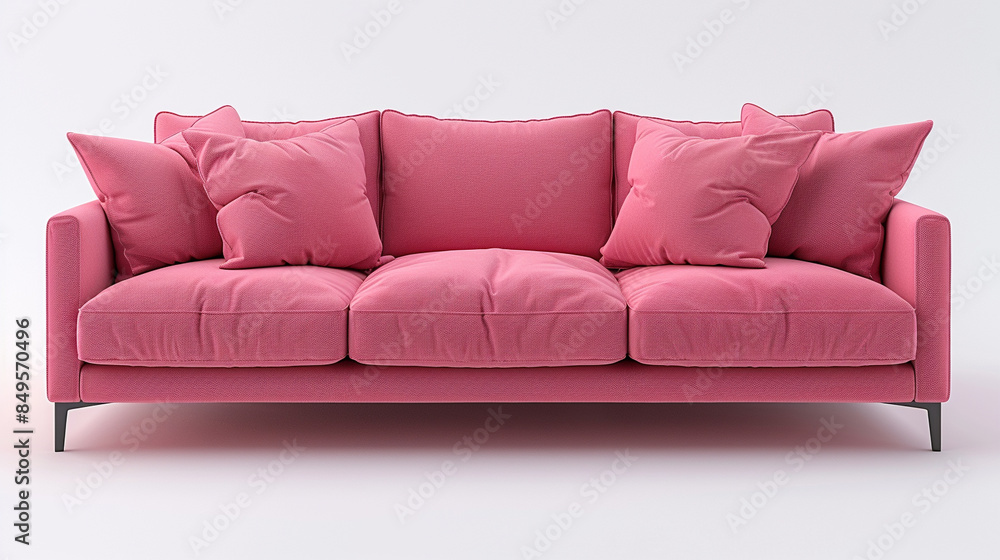 Fototapeta premium chair in soft pastel colors