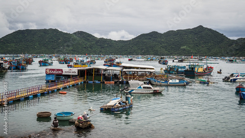 The landscape of Tuy Hoa in Vietnam photo