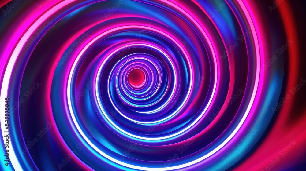 Rotating circle with hypnotic visual illusion Rotating circle with hypnotic visual illusion