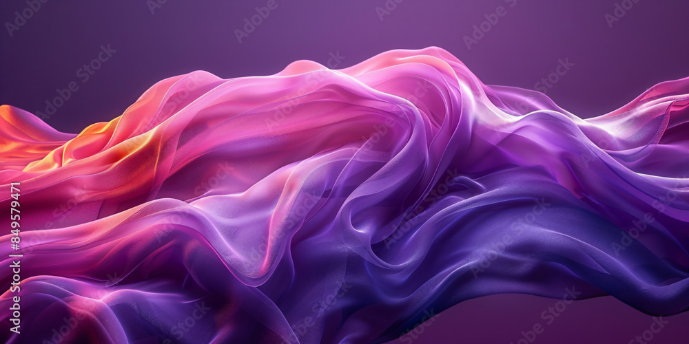 Obraz premium abstract purple wave design