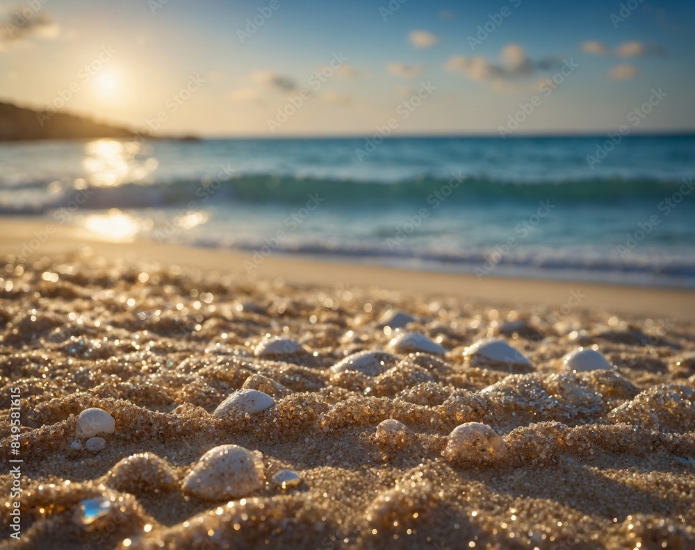 beach in the morning beach in the morning