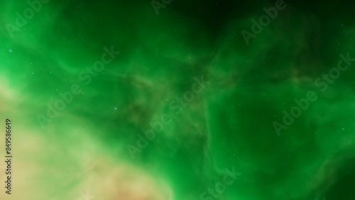 Planetary nebula in deep space. Abstract colorful background
 photo