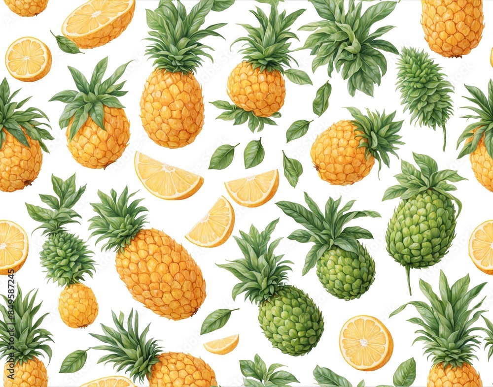 pattern of pineapple pattern of pineapple
