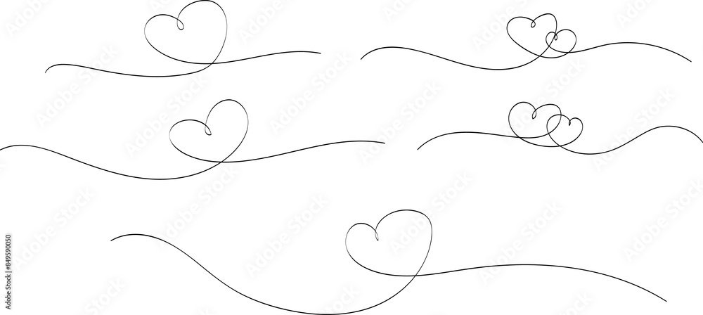 HEARTS ALPHAS OUTLINES 2 HEARTS ALPHAS OUTLINES 2