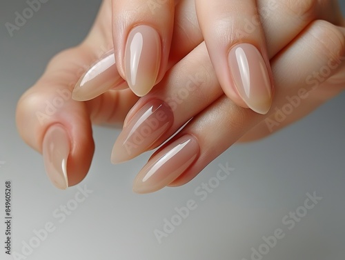 This detailed image showcases a close-up of hands with polished manicure, blending abstract elegance into a background that could be a best-seller in beauty categories