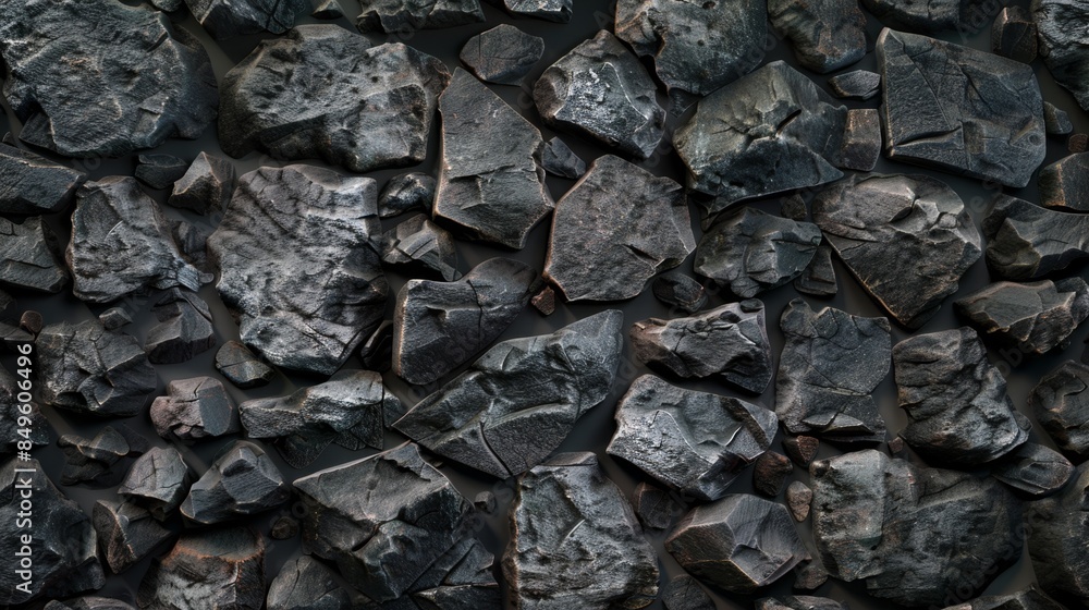 Abstract Dark Stones Texture Generative AI Abstract Dark Stones Texture Generative AI