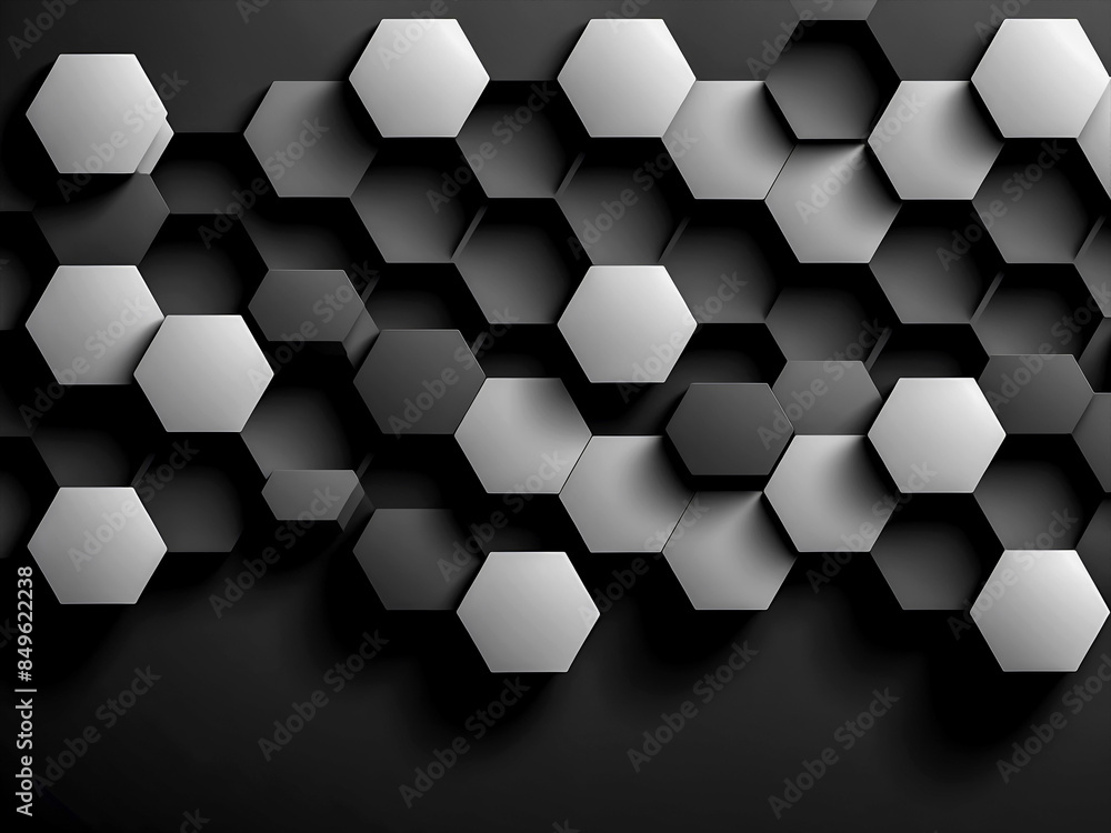 Black background with a geometric pattern for a technology concept, vector illustration design Black background with a geometric pattern for a technology concept, vector illustration design
