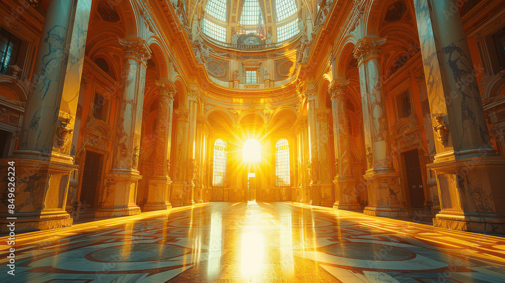 Capture the grandeur of Milan, Italy created with Generative AI technology Capture the grandeur of Milan, Italy created with Generative AI technology