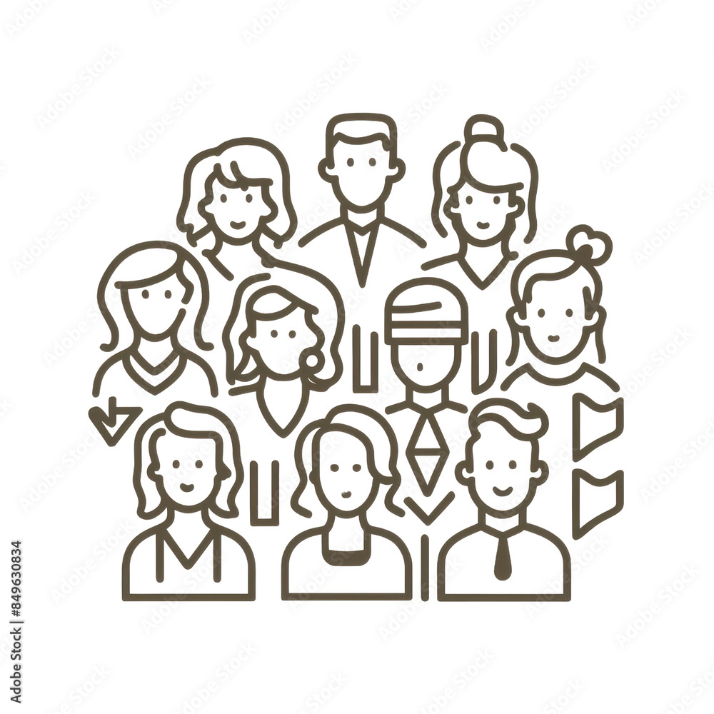 Inclusion Social Equity Icon: Simple Outline Style Representing Help, Support, Gender Equality, Community Care, Age and Culture Diversity, People Group Save Thin Line Vector Illustration
Inclusion Social Equity Icon: Simple Outline Style Representing Help, Support, Gender Equality, Community Care, Age and Culture Diversity, People Group Save Thin Line Vector Illustration