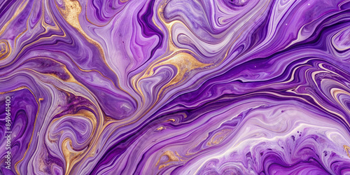 Elegant Purple Marble Paint Background for Design Projects