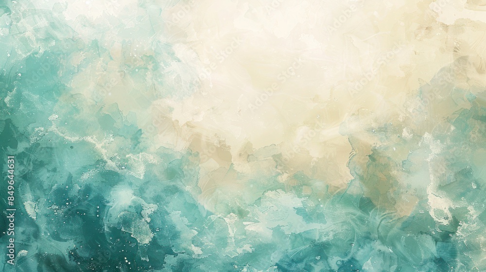 Tea green aqua marine color abstract diffuse texture painting Tea green aqua marine color abstract diffuse texture painting