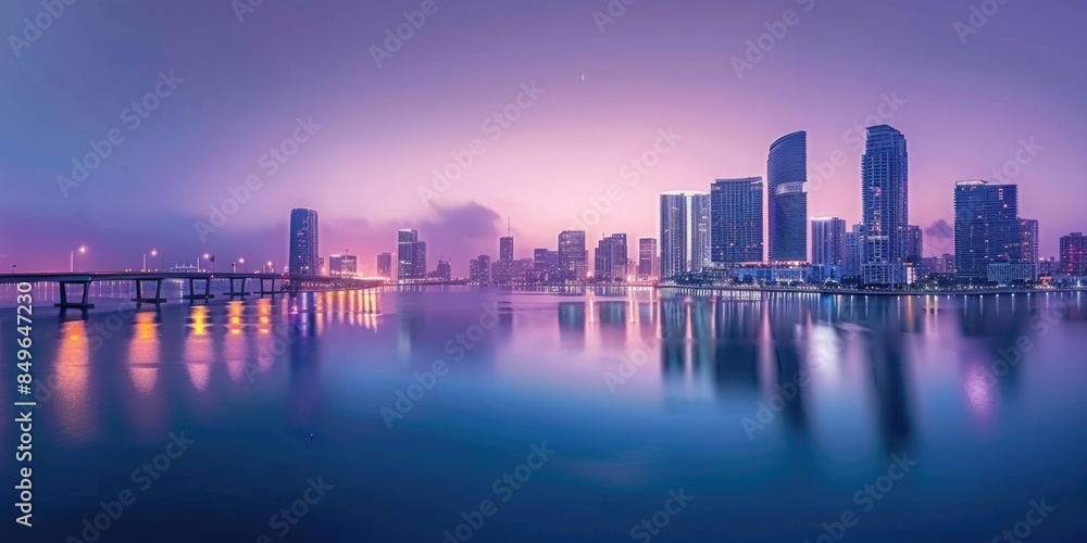 Obraz premium Cityscape at Night
