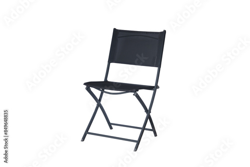 chair for camping and outdoor use isolated on white background