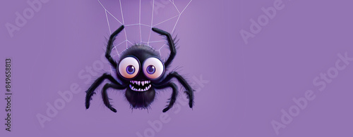 Creepy Halloween Spider wit...