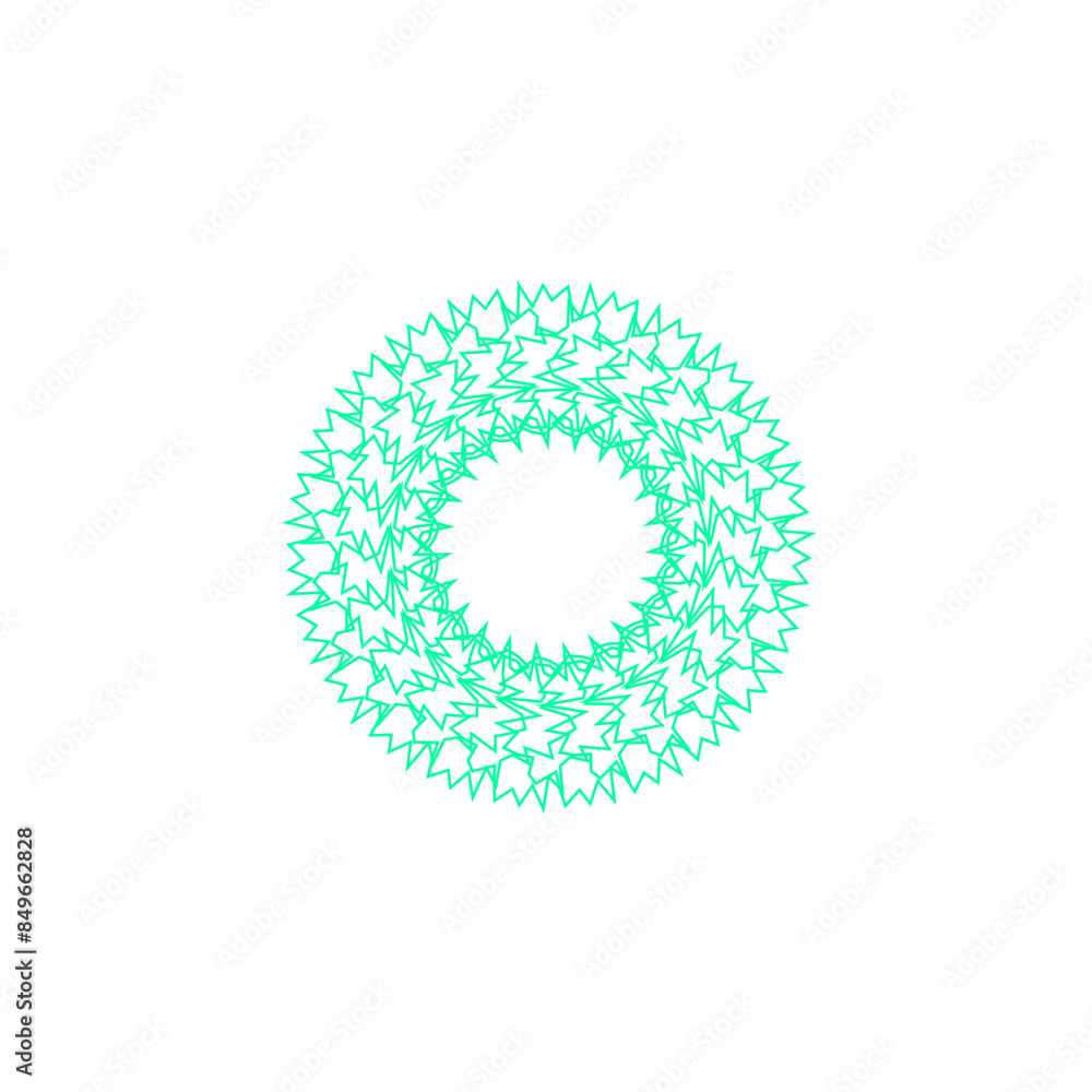 An abstract transparent circular spiral line art pattern design element. An abstract transparent circular spiral line art pattern design element.