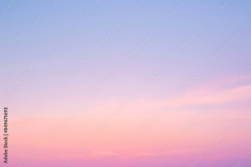 The subtle, soft gradient of colors in a twilight sky The subtle, soft gradient of colors in a twilight sky