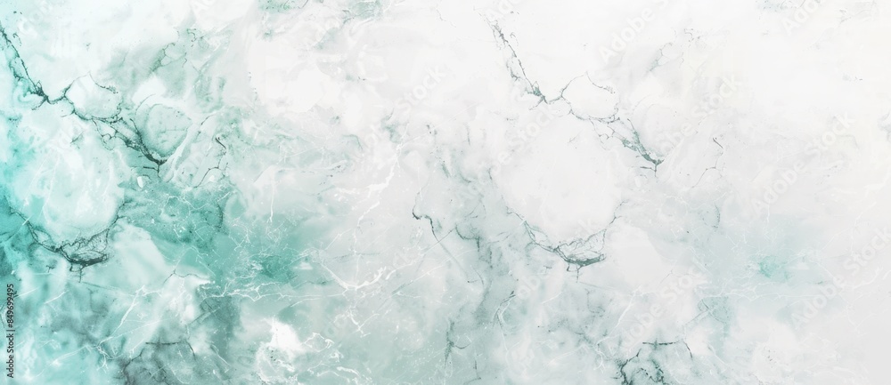 Green and white marble texture forming an abstract pattern, perfect for background use for various design projects or website headers Green and white marble texture forming an abstract pattern, perfect for background use for various design projects or website headers