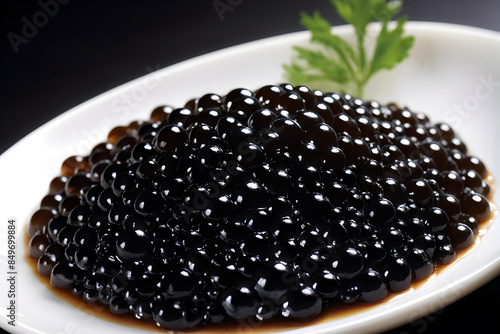 Black caviar, the jewel of gastronomy