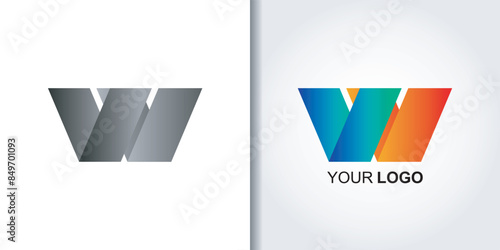 double v logo icon