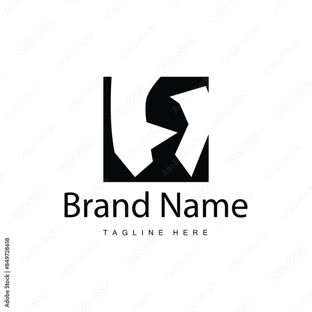 Letter H logo in simple style black alphabet H illustration template Letter H logo in simple style black alphabet H illustration template