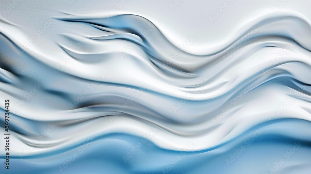 White abstract liquid wavy background, AI Generative White abstract liquid wavy background, AI Generative