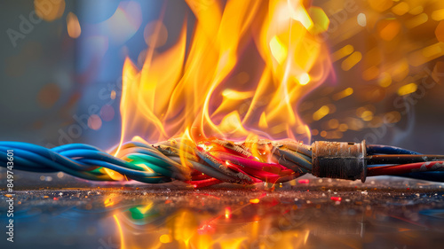 Defective Electrical Installations: Frayed wires or loose connections that can start a fire.generative ai