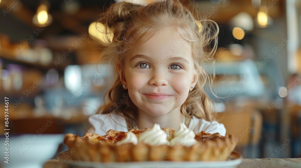 A Little Girl's Sweet Delight A Little Girl's Sweet Delight