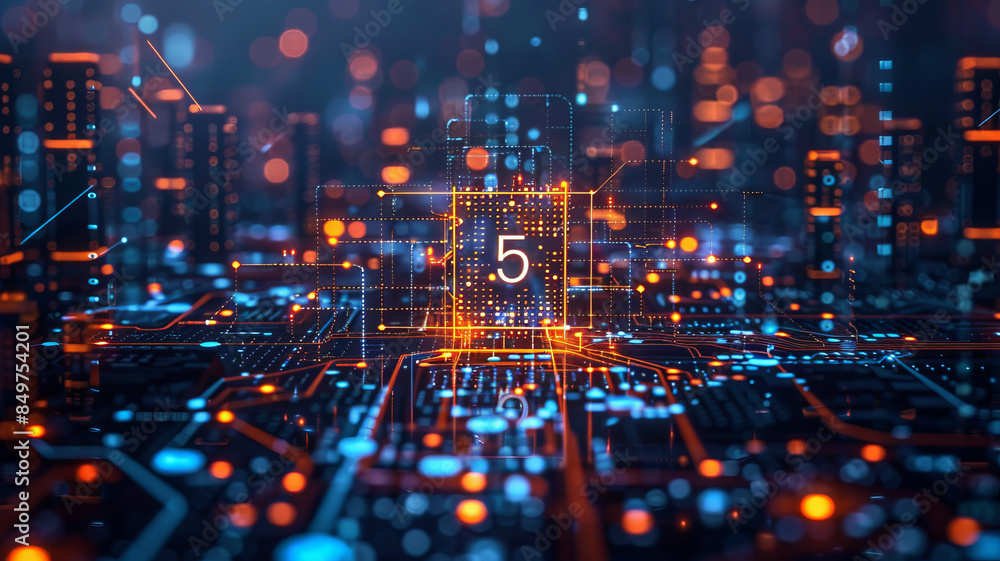 Illustrate 5G challenges and solutions: infrastructure, privacy, cybersecurity, advanced protocols, community engagement, and sustainability.generative ai Illustrate 5G challenges and solutions: infrastructure, privacy, cybersecurity, advanced protocols, community engagement, and sustainability.generative ai