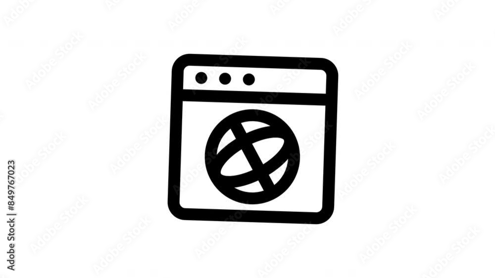 Website animated icon with alpha ch annel. Perfect for project and Explainer Video Website animated icon with alpha ch annel. Perfect for project and Explainer Video