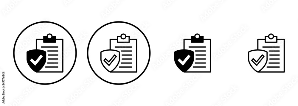 Insurance icon set. insurance symbol vector Insurance icon set. insurance symbol vector