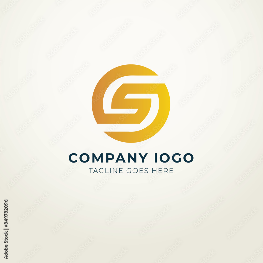 S logo flat design modern royal concept S logo flat design modern royal concept