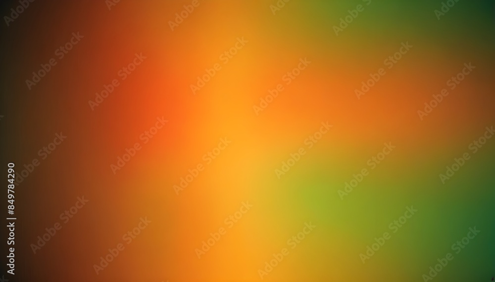 Blurred abstract background featuring warm orange and cool green color tones, high detail, redscale, red light leaks, warm, bright sunlight Blurred abstract background featuring warm orange and cool green color tones, high detail, redscale, red light leaks, warm, bright sunlight