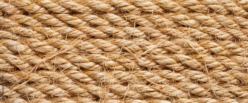 Shaggy fleecy jute rope surface. Linen rope texture. Rough natural eco-friendly background design with copy space Shaggy fleecy jute rope surface. Linen rope texture. Rough natural eco-friendly background design with copy space