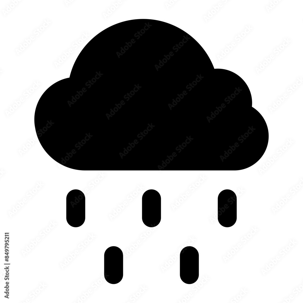 rain icon for illustration rain icon for illustration