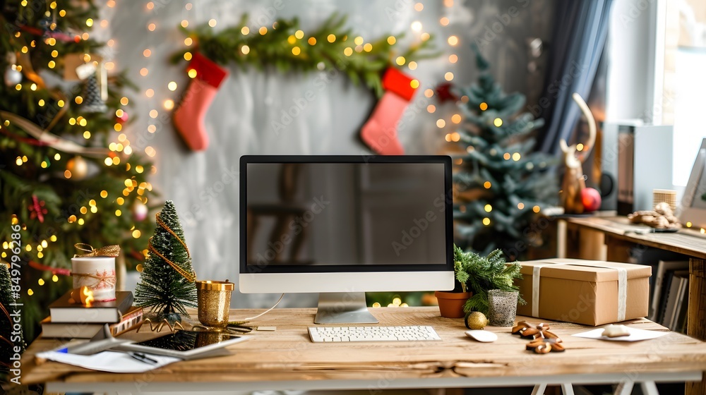 Desk of free space for your decoration and black friday time. Desk of free space for your decoration and black friday time.